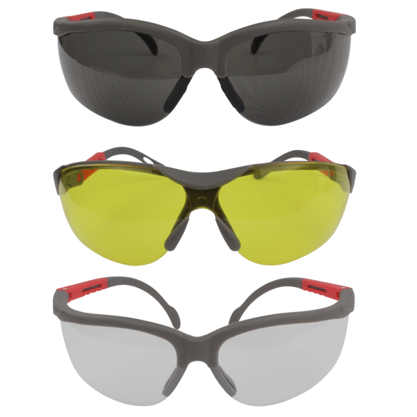 Schutzbrille mit verschiedenen Gl&auml;ser