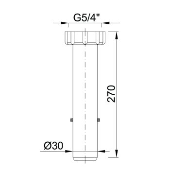 Tauchrohr Ø 32 270 mm