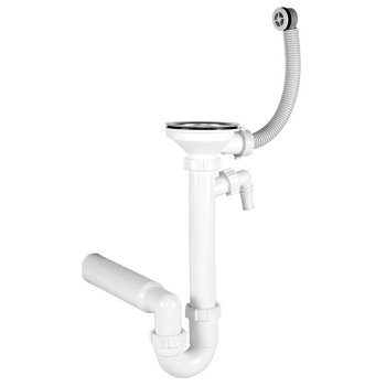Ø 50 mm Siphon | Ablaufventil | runder...