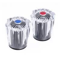 Hahnoberteil Diamant-Griff 1/2" 3/8"