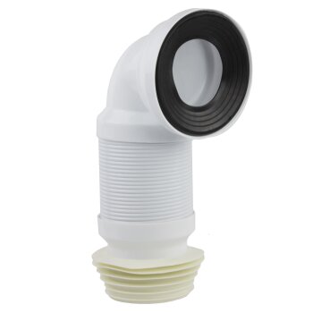 WC Anschlussbogen flexibel Ø 90 mm