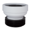 WC Anschlussstutzen Ø 110 mm kein Versatz