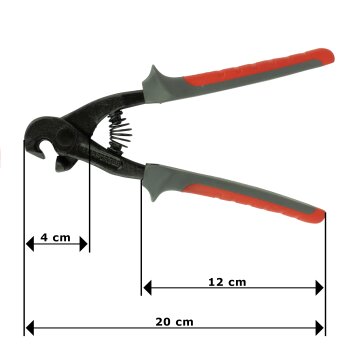 Fliesenlochzange