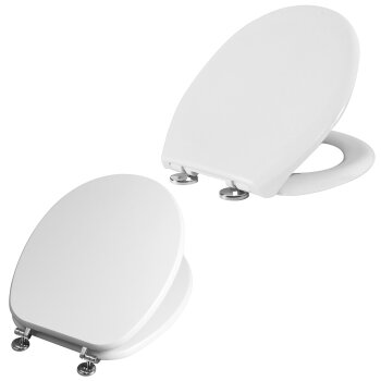 Toilettensitz Kunststoff / MDF
