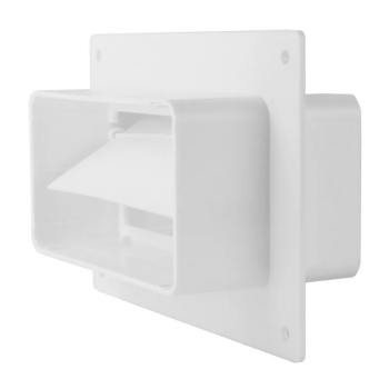 Verbindungsstück Wandflansch Rückstauklappe 90 x 220 mm