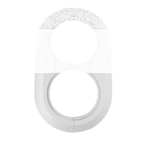 Doppelrosette Ø 20 mm 5 Stück 3