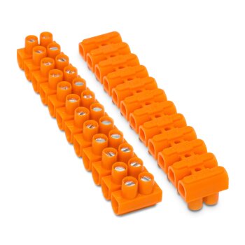 Lüsterklemmleiste orange 12x2,5 mm²