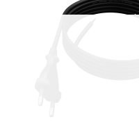 Anschlusskabel mit Eurostecker 2-polig 1 m - 2 x 0,75 mm&sup