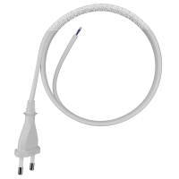 Anschlusskabel mit Eurostecker 2-polig 1 m - 2 x 0,75 mm&sup