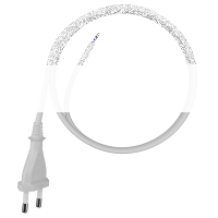 Anschlusskabel mit Eurostecker 2-polig 1,5 m 2 x 0,5 mm&sup2
