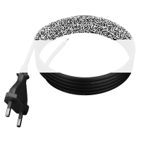 Anschlusskabel mit Eurostecker 2-polig 1,5 m 2 x 0,5 mm&sup2
