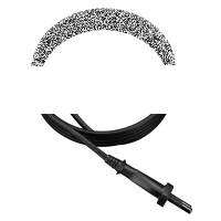 Anschlusskabel mit Eurostecker 2-polig 1,5 m 2 x 0,5 mm&sup2