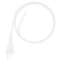 Anschlusskabel mit Eurostecker 2-polig 1,5 m 2 x 0,75 mm&sup