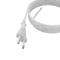 Anschlusskabel mit Eurostecker 2-polig 2 m 2 x 0,5 mm² 