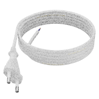 Anschlusskabel mit Eurostecker 2-polig 2 m 2 x 0,5 mm² 