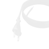 Anschlusskabel mit Eurostecker 2-polig 2 m 2 x 0,5 mm² 