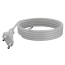 Anschlusskabel mit Eurostecker 2-polig 3 m 2 x 0,5 mm² weiß