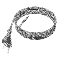 Anschlusskabel mit Eurostecker 2-polig 5 m 2 x 0,5 mm² 
