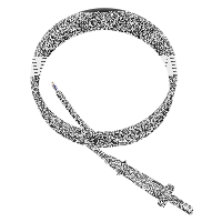 Anschlusskabel mit Eurostecker 2-polig 5 m 2 x 0,5 mm² 