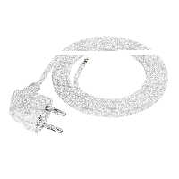 Anschlusskabel mit Schukostecker 3-polig 1 m 3 x 0,75 mm&sup