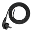 Anschlusskabel mit Schukostecker 3-polig 5 m 3 x 0,75 mm² schwarz