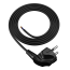 Anschlusskabel mit Schukostecker 3-polig 5 m 3 x 0,75 mm² schwarz