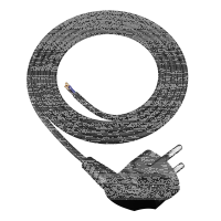 Anschlusskabel mit Schukostecker 3-polig 2 m 3 x 1 mm² 
