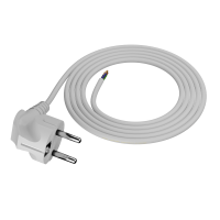 Anschlusskabel mit Schukostecker 3-polig 1 m 3 x 1,5 mm&sup2