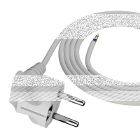 Anschlusskabel mit Schukostecker 3-polig 1 m 3 x 1,5 mm&sup2