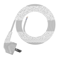 Anschlusskabel mit Schukostecker 3-polig 1 m 3 x 1,5 mm&sup2