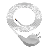 Anschlusskabel mit Schukostecker 3-polig 1 m 3 x 1,5 mm&sup2