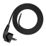 Anschlusskabel mit Schukostecker 3-polig 3 m 3 x 1,5 mm² schwarz