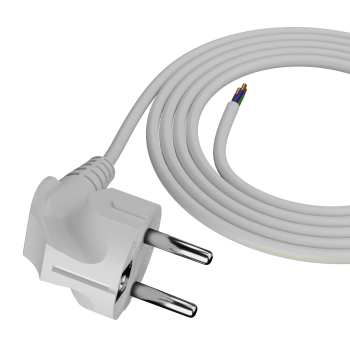 Anschlusskabel mit Schukostecker 3-polig 10 m 3 x 1,5 mm² weiß
