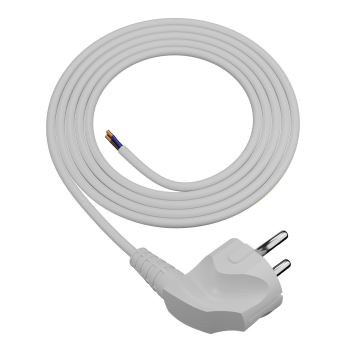 Anschlusskabel mit Schukostecker 3-polig 10 m 3 x 1,5 mm² weiß