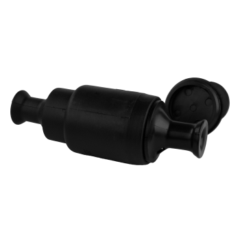 Schuko-Kupplung schwarz