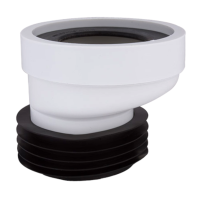 WC Anschlussstutzen Ø 110 mm B-WARE 4
