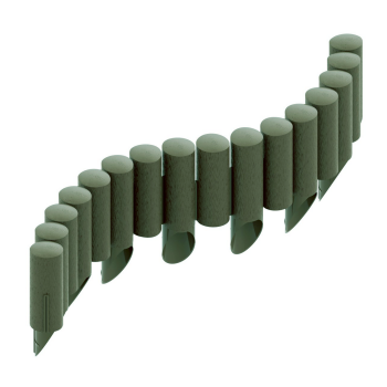 Gartenpalisade Standard grün 1,17 m / Ø 0,33 m