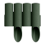 Gartenpalisade Standard grün 1,17 m / Ø 0,33 m