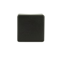 Endkappe für Photovoltaikanlage 40 x 40 mm schwarz (RAL