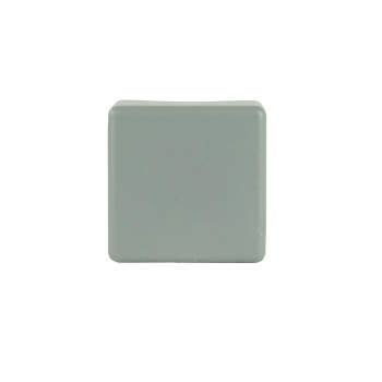 Endkappe für Photovoltaikanlage 40 x 40 mm grau (RAL 7040)