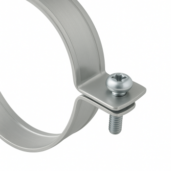 Rohrschelle mit Stockschraube Ø 125 mm