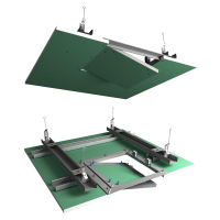 Revisionsklappe 25 mm GK-Einlage drehbar 300 x 500 mm 4