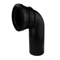 WC Anschluss Ø90 mm Anschluss Bogen 1