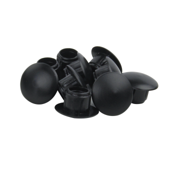 Lochstopfen anthrazit RAL 7016 15x12 mm 50 Stück