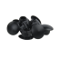 Lochstopfen anthrazit RAL 7016 15x12 mm 50 Stück