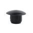 Lochstopfen anthrazit RAL 7016 15x12 mm 50 Stück