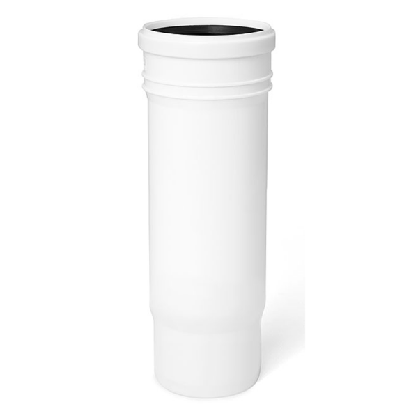 HT-Komponenten weiß Langmuffe 250 mm Ø 110 mm