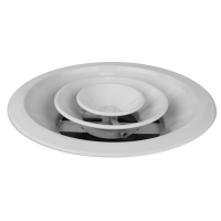 Anemostat Zuluft Stahl Ø 150 mm 2