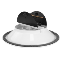 Anemostat Zuluft Stahl Ø 350 mm 5