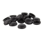 Schutzkappen für Schrauben Ø 6 mm schwarz (RAL 9005)